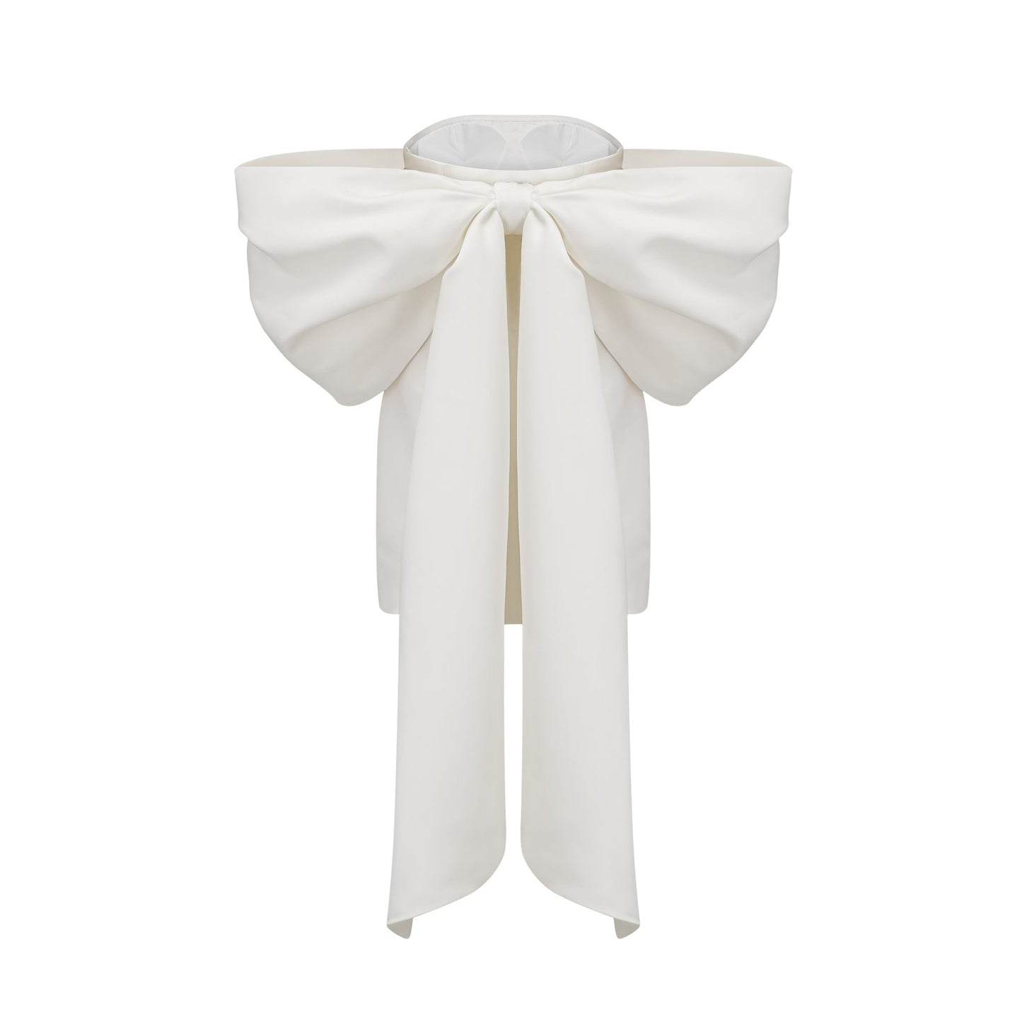 Hélène oversize-bow mini dress - Miss Rosier - Women's Online Boutique